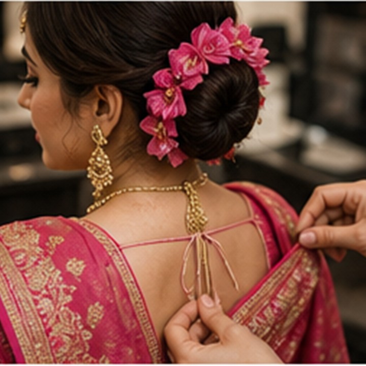 Saree draping service